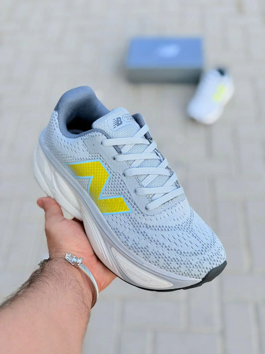 FRESH FOAM X 1080 GRAY AND YELLOW