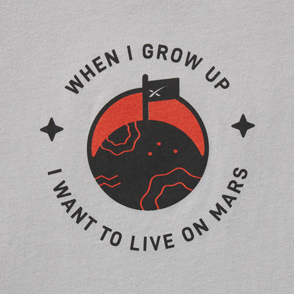 TODDLERS SPACEX MARS XPLORER T SHIRT