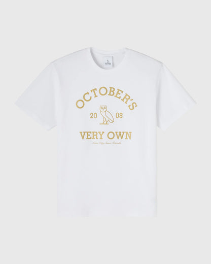Collegiate Tee White