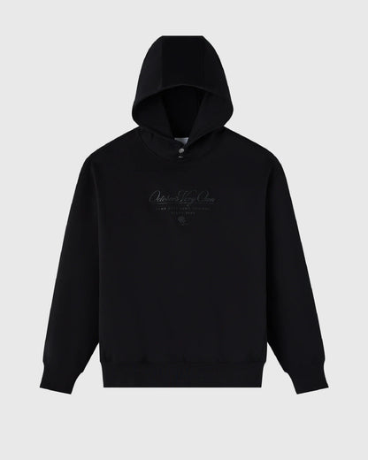 Double Knit Script Hoodie