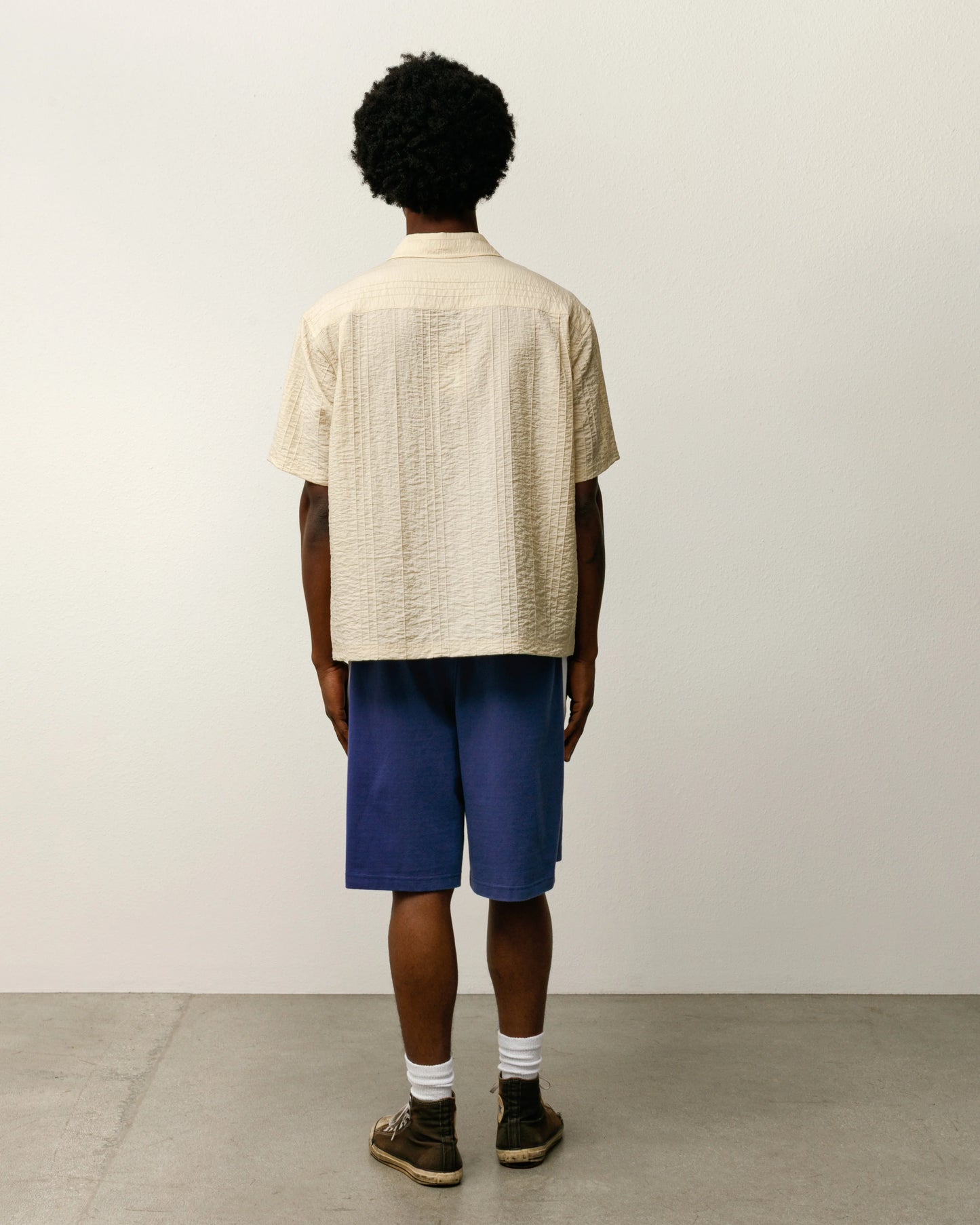 STRIPE JERSEY SHORT