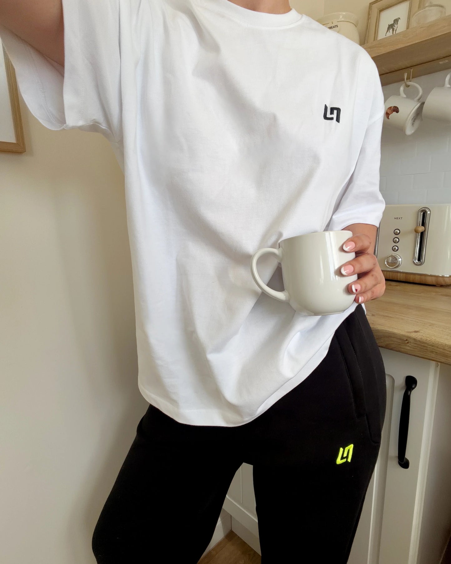 LN1 CORE BOXY TEE WHITE