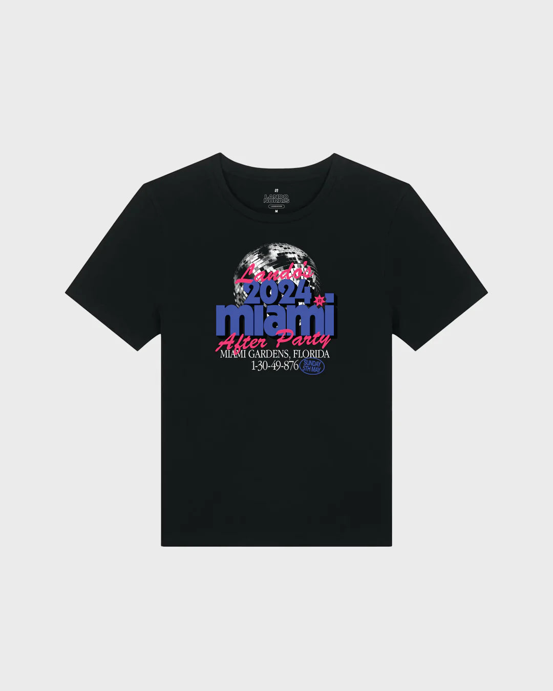 FIRST WIN AFTER PARTY FITTED TEE BLACK