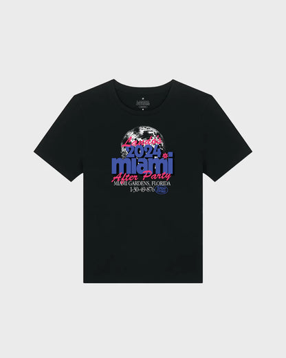 FIRST WIN AFTER PARTY FITTED TEE BLACK