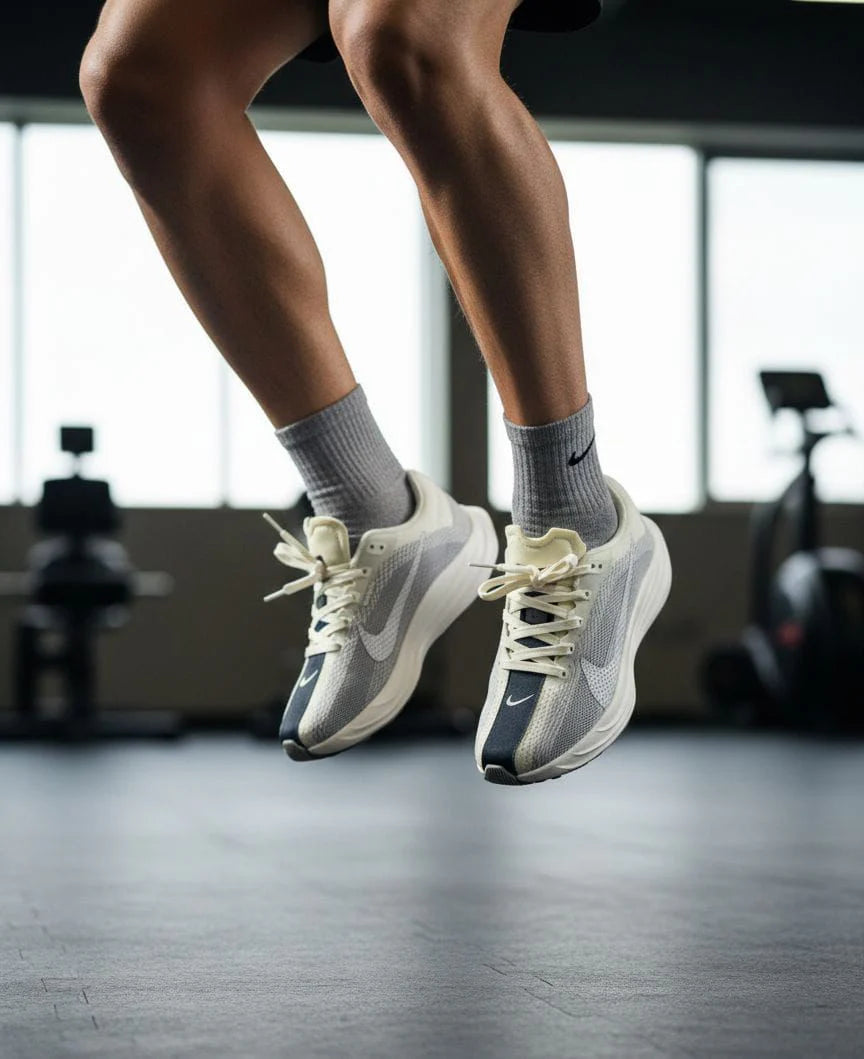 NIKE PEGASUS PLUS OFF WHITE GREY AND BLACK