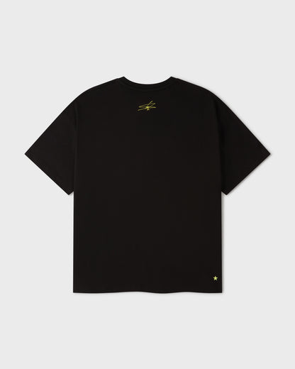 LN1 CORE BOXY TEE BLACK