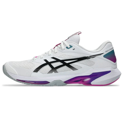 Tênis Asics Solution Speed FF 4 Branco Roxo