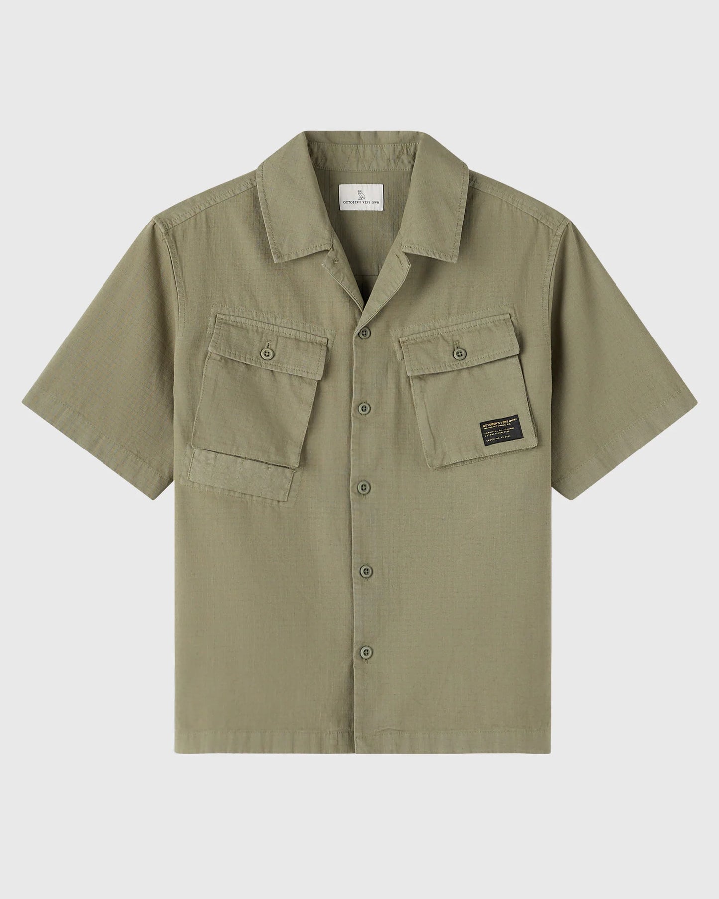 Linen Ripstop Camp Shirt