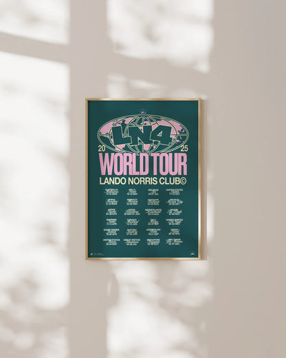 WORLD TOUR POSTER