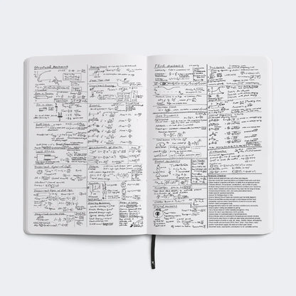 SPACEX ENGINEERING STONE PAPER NOTEBOOK
