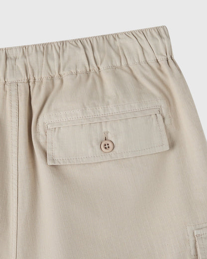 Linen Ripstop Cargo Short Sandstone